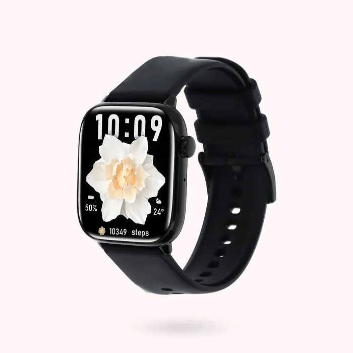 Earrings Bronzallure Smartwatch Donna Nero Cassa Rettangolare 45x39mm