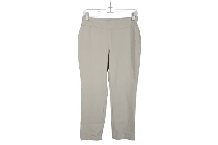 Earrings Chicos Chicos So Slimming Crop Beige Pants 00XS