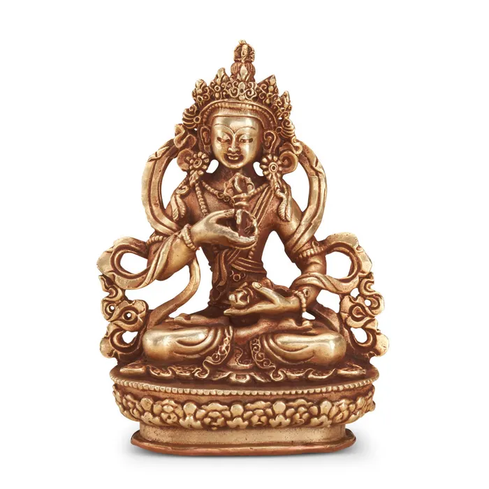 Earrings DC Gilded Copper Vajrasattva Statue
