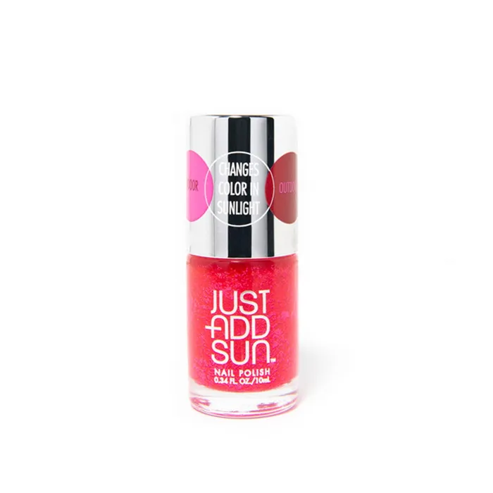 Earrings DELSOL Del Sol Get Your Pink On Color Changing Nail Polish