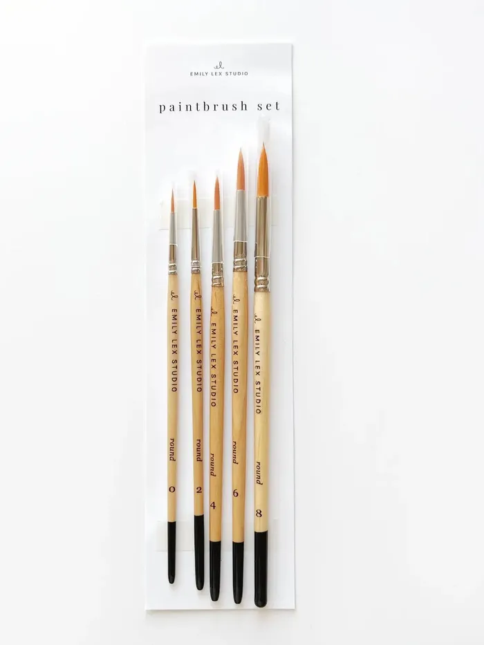 Earrings Emily Lex Studio Watercolor Paintbrush Set