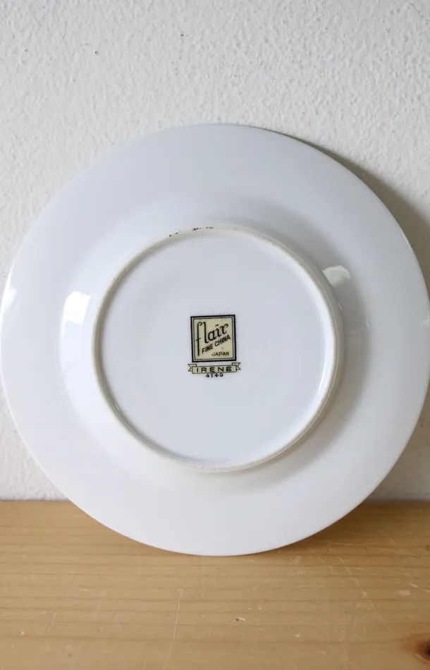 Earrings Flair Flair Fine China Japan Irene 4149 Dessert Plate 6