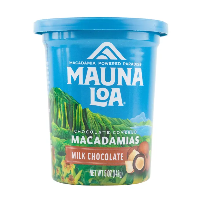 Earrings HAWAIIANHOST Mauna Loa Milk Chocolate Covered Macadamia Nuts Milk 5 oz Earrings HAWAIIANHOST Mauna Loa Milk Chocolate Covered Macadamia Nuts Milk 5 oz