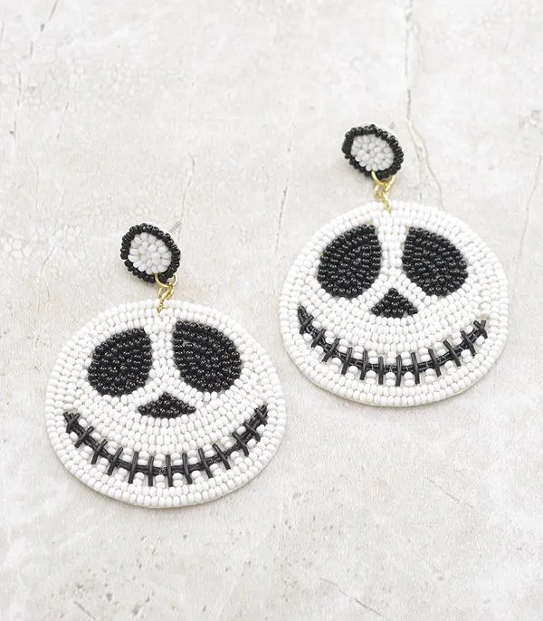 Earrings JACK SKELETON BEARDED EARRINGS YKT