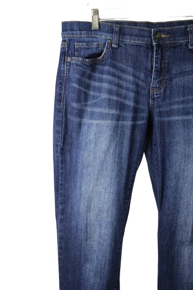 Earrings JC Penny Slim Straight Jeans 14 Long Jubilee Thrift