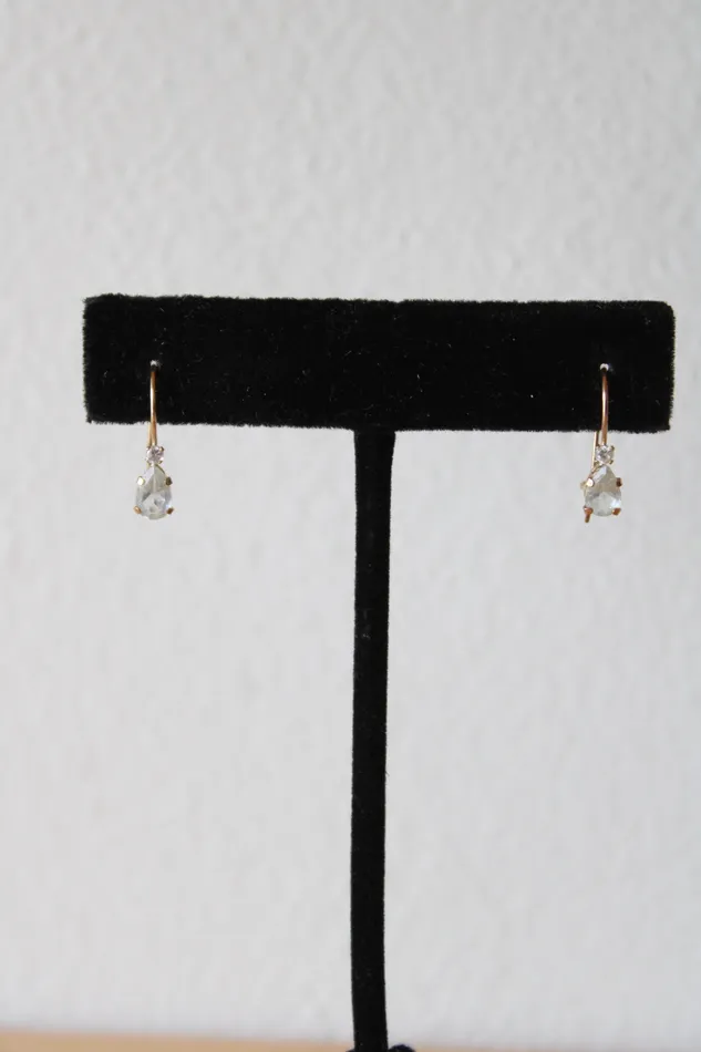 Earrings Jubilee Thrift Yellow 10K Gold Teardrop Earrings