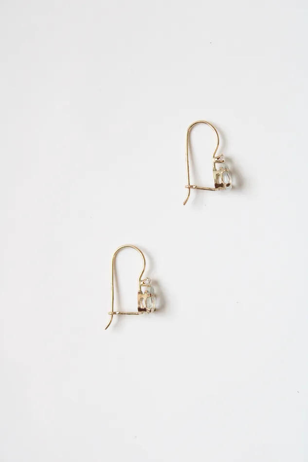 Earrings Jubilee Thrift Yellow 10K Gold Teardrop Earrings