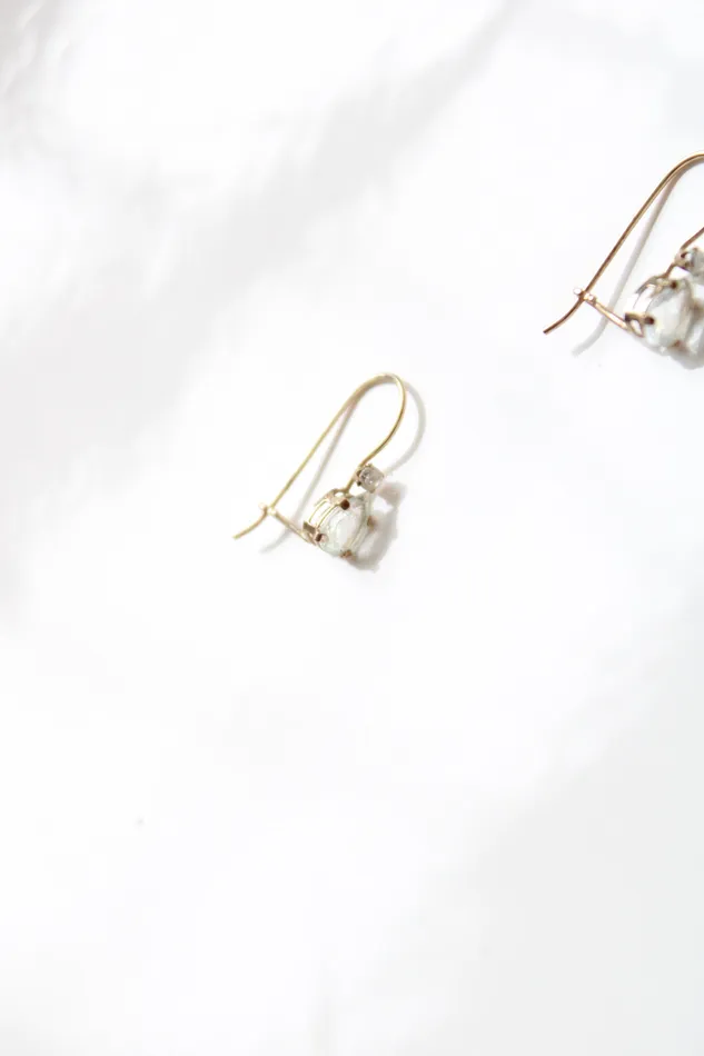 Earrings Jubilee Thrift Yellow 10K Gold Teardrop Earrings