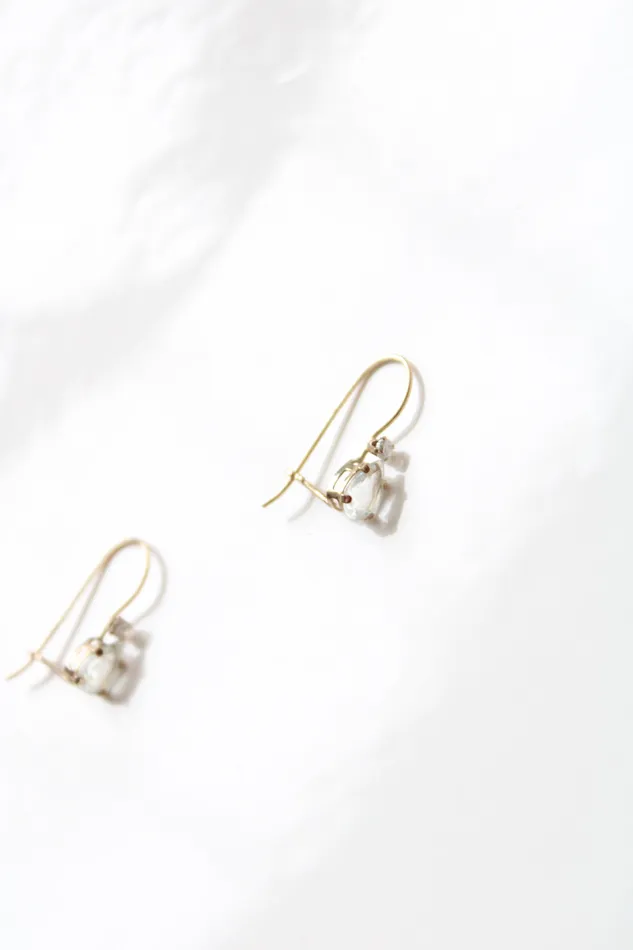 Earrings Jubilee Thrift Yellow 10K Gold Teardrop Earrings