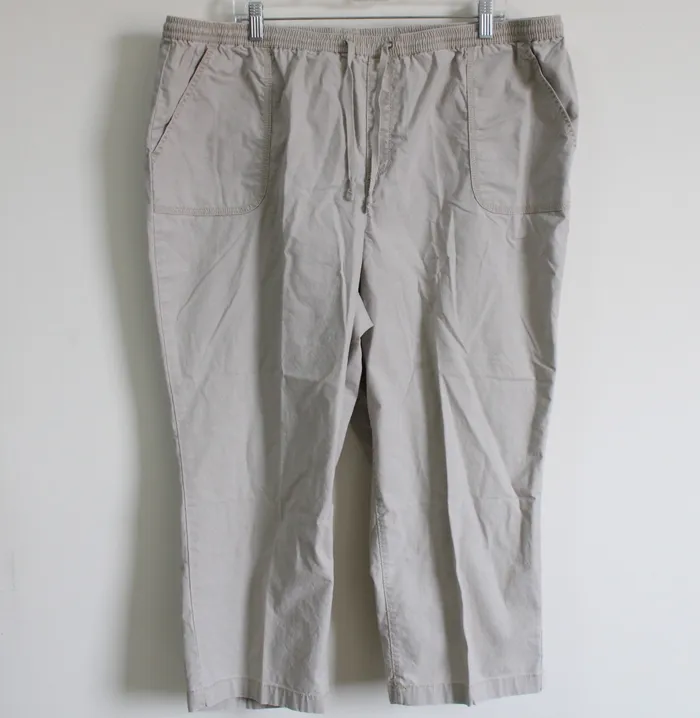 Earrings LL Bean LL Bean Classic Fit Tan Pants 20W
