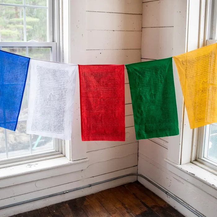 Earrings Large Tara Prayer Flags DharmaCrafts
