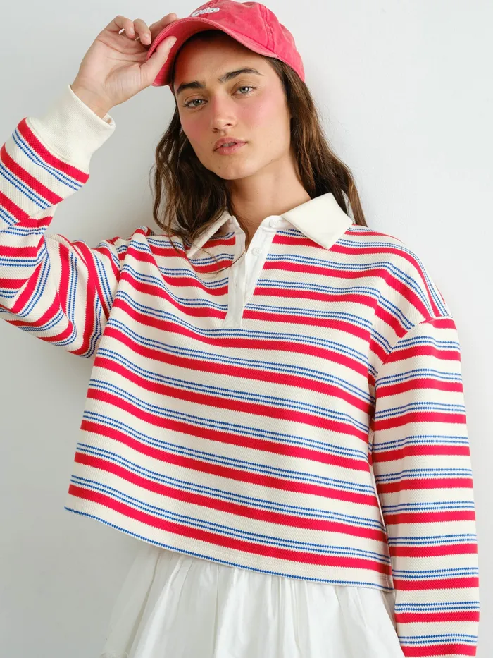 Earrings Lisa Rugby Shirt Creamon
