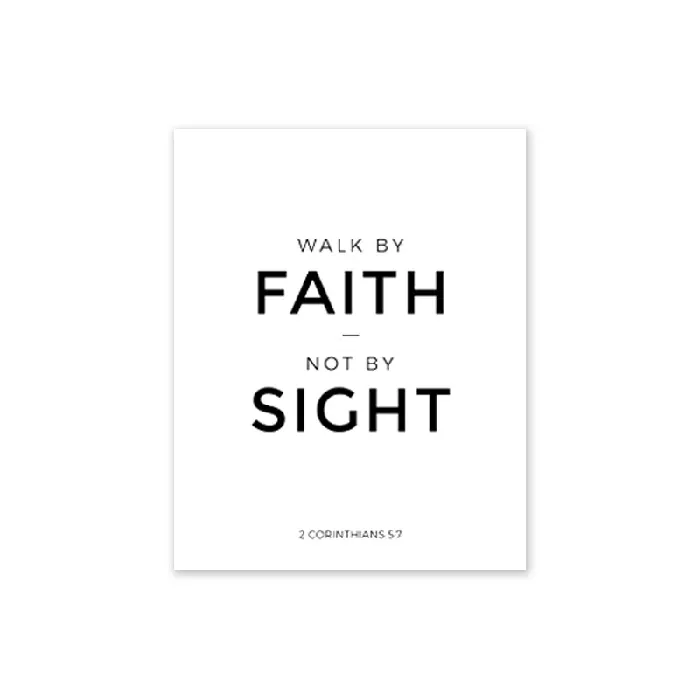 Earrings Lords Guidance Bible Verse Wall Artbr Walk By Faith