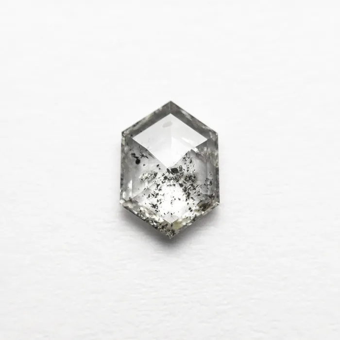 Earrings Misfit Diamonds 064ct 685x494x206mm Hexagon Rosecut 2239027