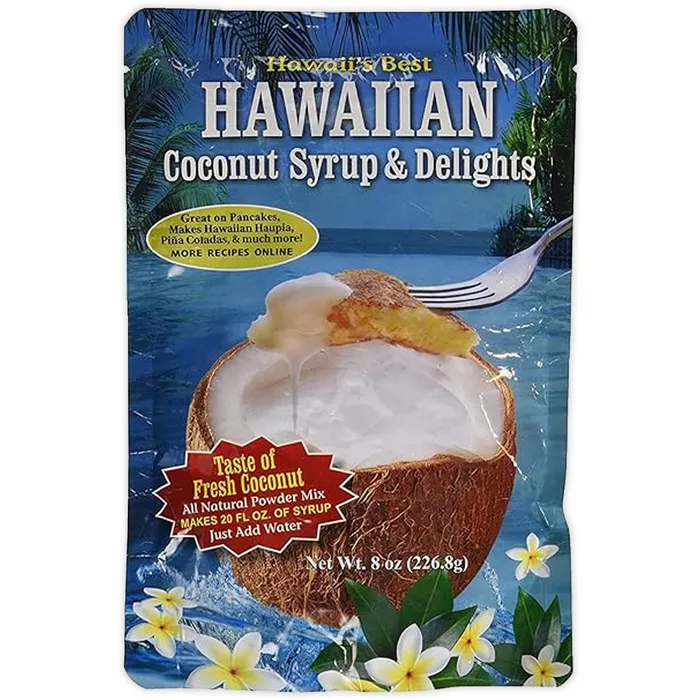 Earrings MULVADI Hawaiis Best Hawaiian Coconut Syrup Mix