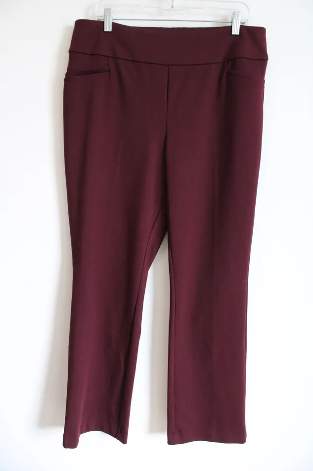 Earrings New York Company 7th Avenue New York Co Maroon Pant XL