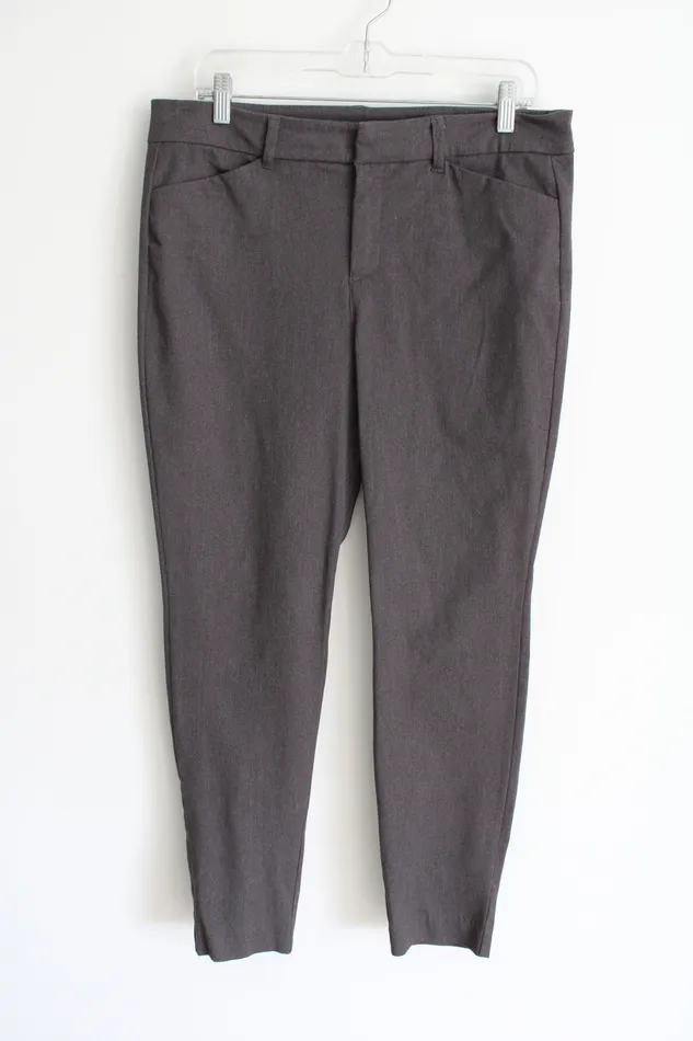 Earrings Old Navy Old Navy Pixie High Rise Gray Pant 12 Petite