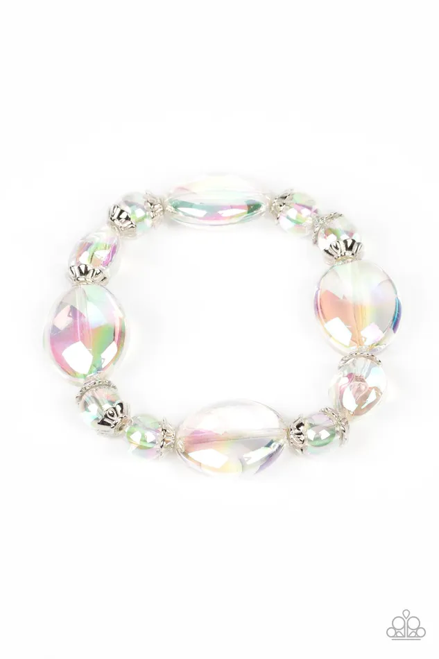 Earrings Paparazzi Accessories Iridescent Illusions Multi
