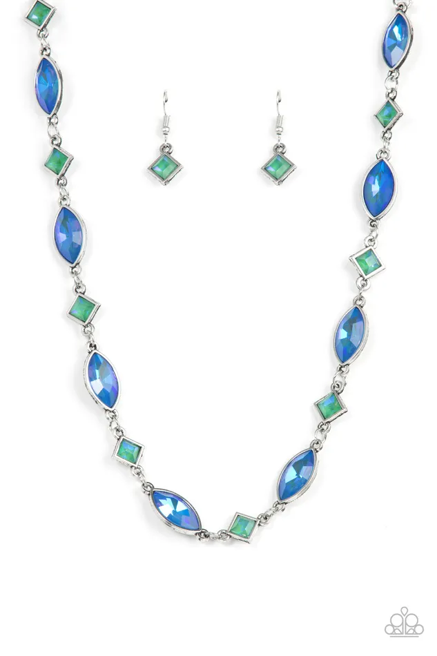 Earrings Paparazzi Accessories Prismatic Reinforcements Multi