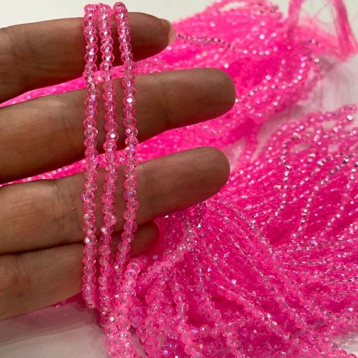 Earrings Peppy Beads 2mm Crystal rondelle beads strand 170 pcs PBC2C127