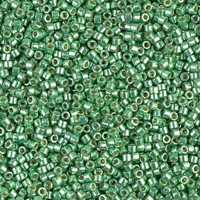 Earrings Peppy Beads DB1844 Duracoat Galvanized Dark Mint Green Miyuki Delica 110 Earrings Peppy Beads DB1844 Duracoat Galvanized Dark Mint Green Miyuki Delica 110
