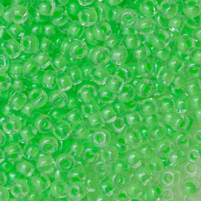 Earrings Peppy Beads Miyuki Seed Beads 150 1120 Luminous Mint Green 10 Gr