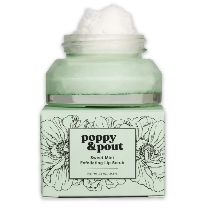 Earrings Poppy Pout Sweet Mint Lip Scrub POPPYPOUT