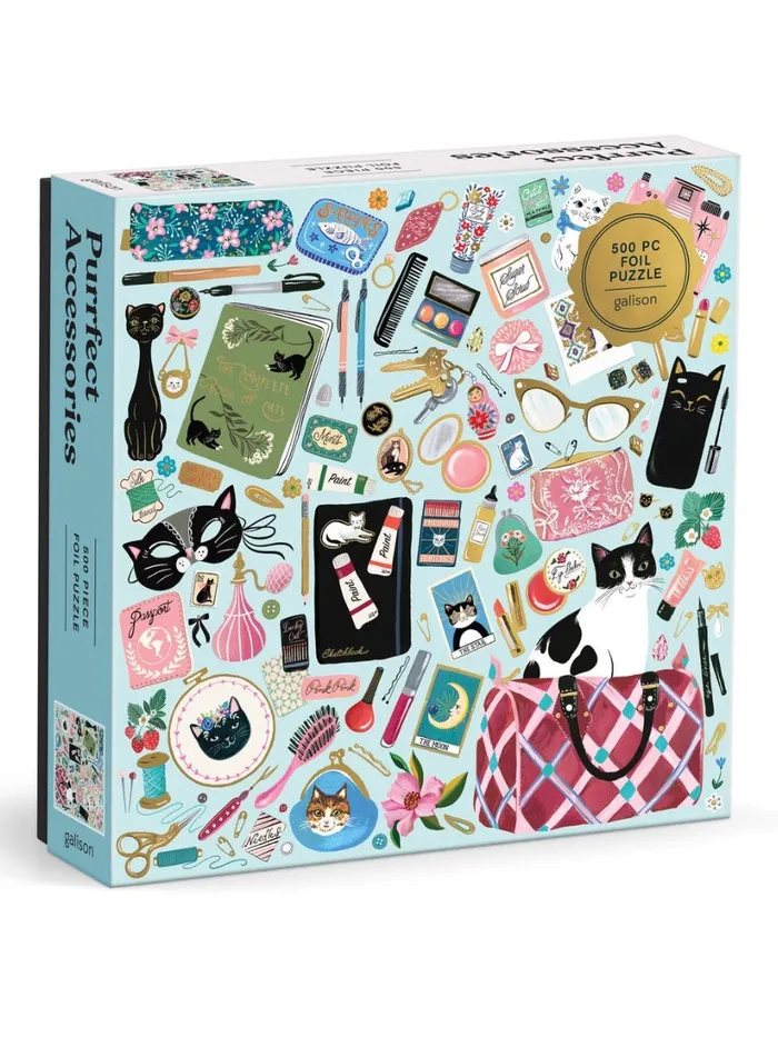 Earrings Purrfect Accessories 500pc Puzzle Hachette Book Group