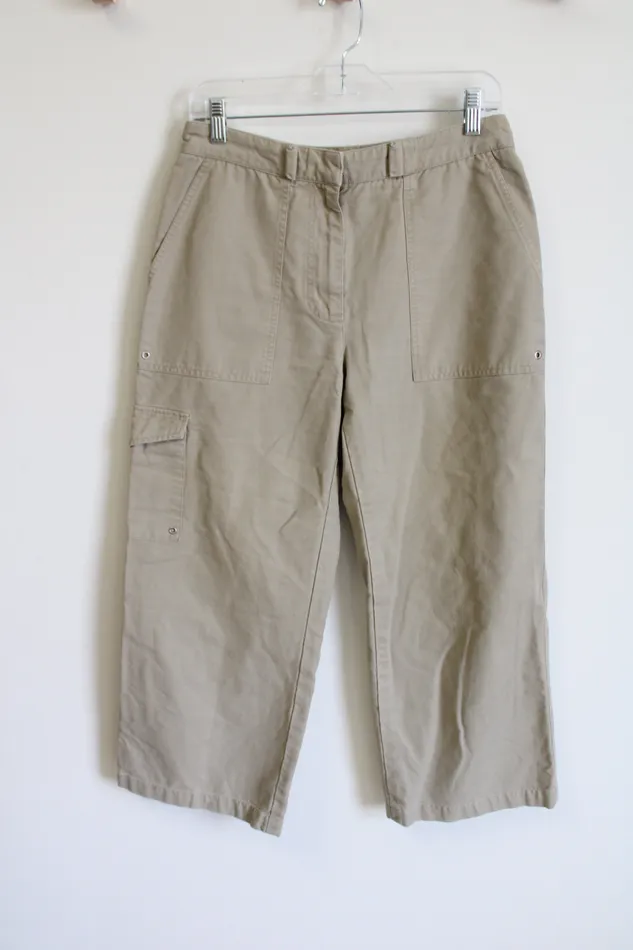 Earrings Ralph Ralph Lauren Tan Capri Pant 8