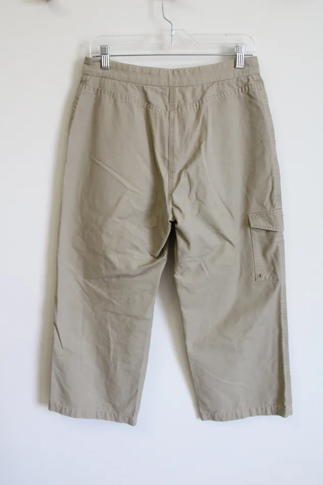 Earrings Ralph Ralph Lauren Tan Capri Pant 8