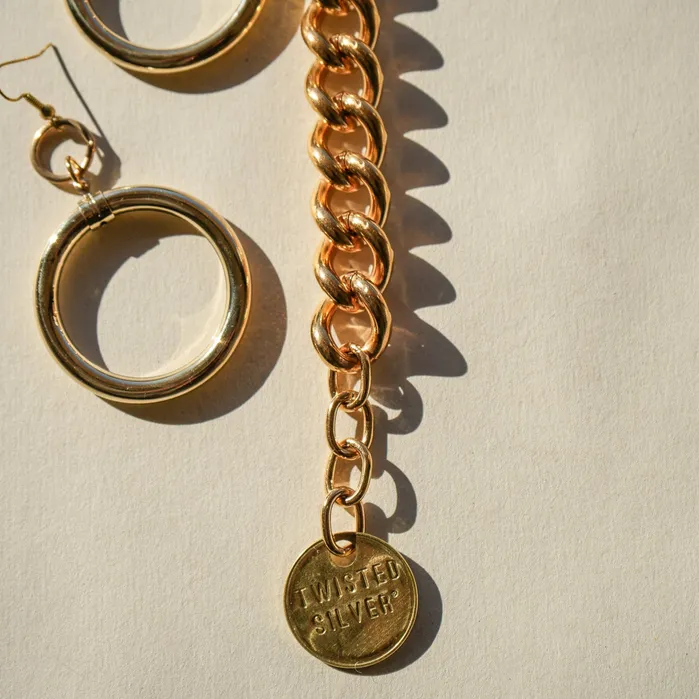 Earrings Twisted Silver BOND Double Threat
