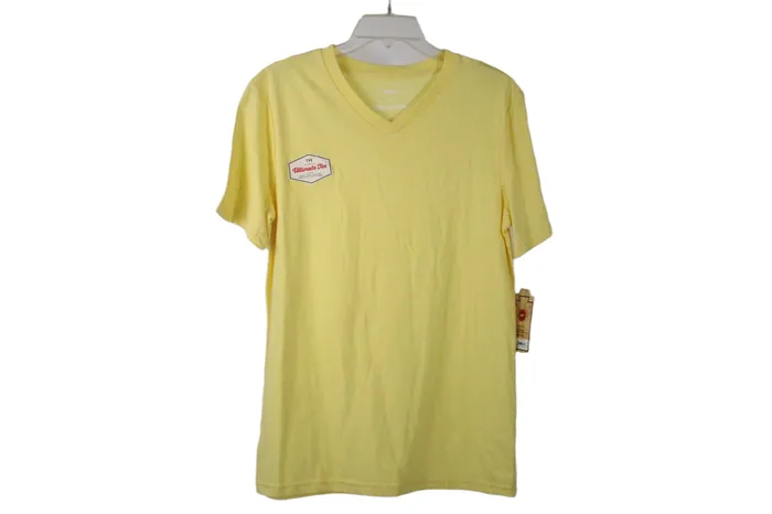Earrings Urban Pipeline NEW Urban Pipeline The Ultimate Tee Yellow Shirt S
