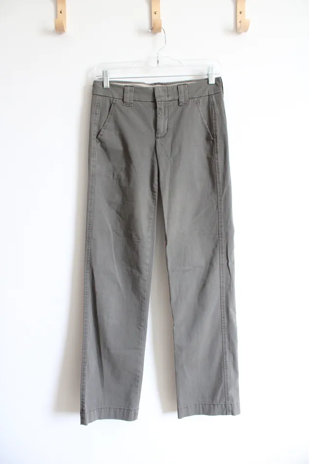 Earrings Vince NEW Vince Muted Green Chino Pants 0