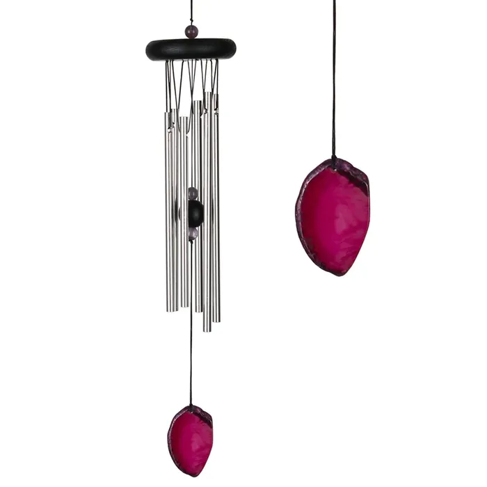 Earrings Woodstock Chimes Red Agate Wind Chime WOODSTOCKCHIMES