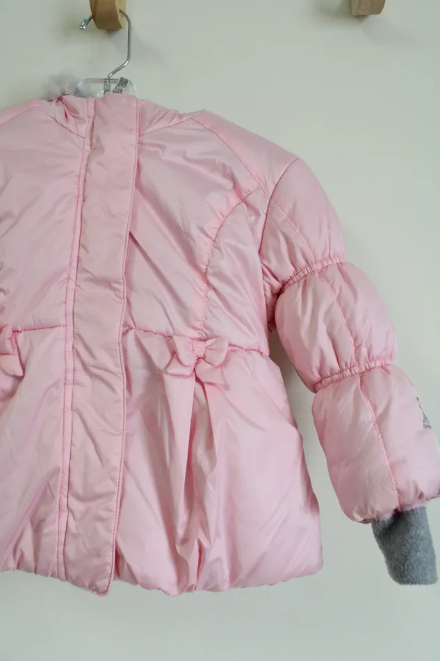 Earrings ZeroXposur ZeroXposur Pink Puffer Winter Coat 24 MO