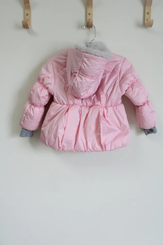 Earrings ZeroXposur ZeroXposur Pink Puffer Winter Coat 24 MO