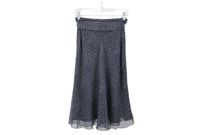 East 5th Rings East 5th Blue Pattern Skirt 4