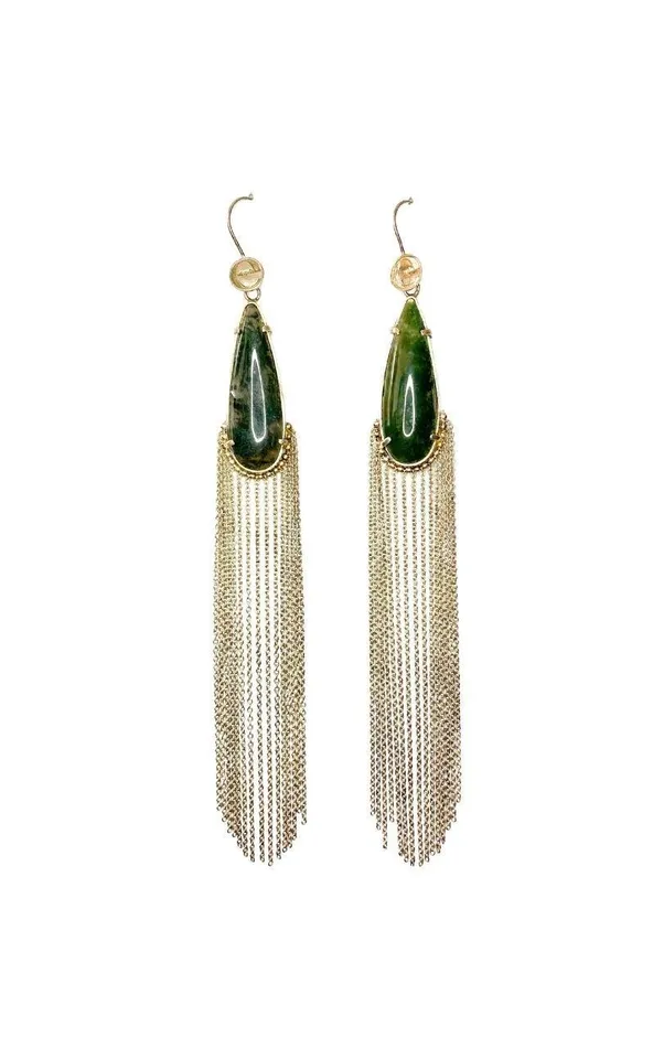 Erika Pea Earrings Suzi Chain Earring