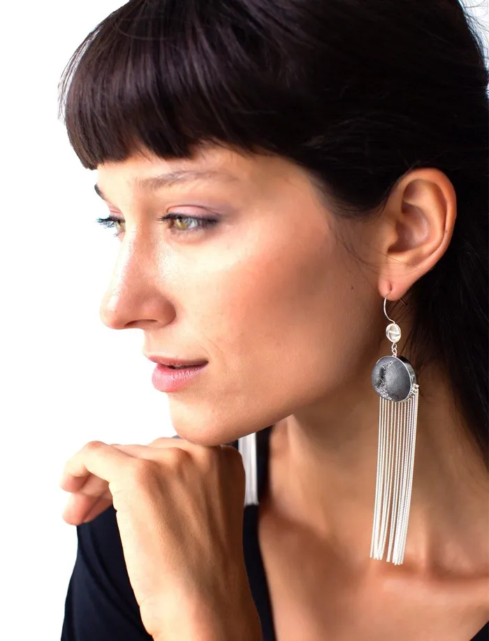 Erika Pea Earrings Suzi Chain Earring