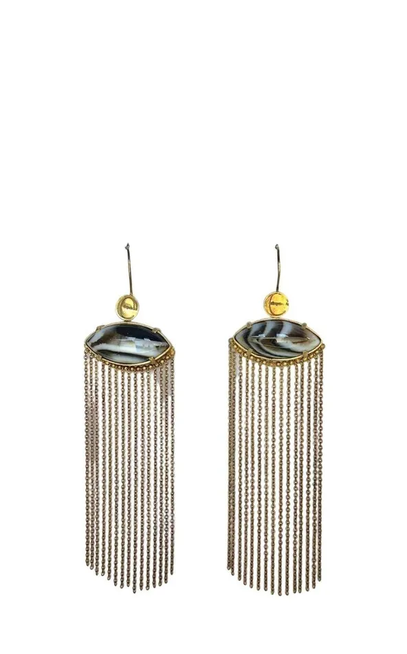 Erika Pea Earrings Suzi Chain Earring