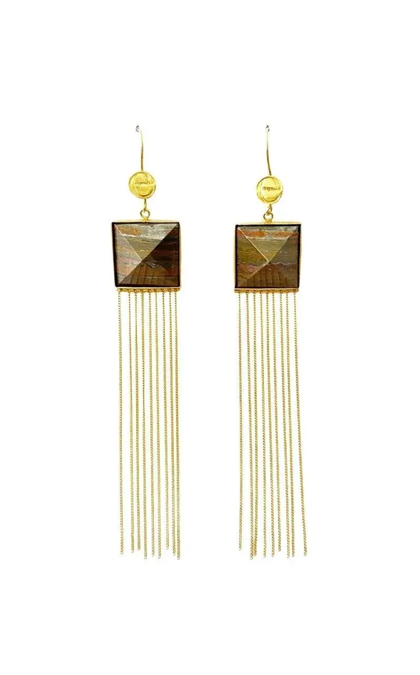 Erika Pea Earrings Suzi Chain Earring