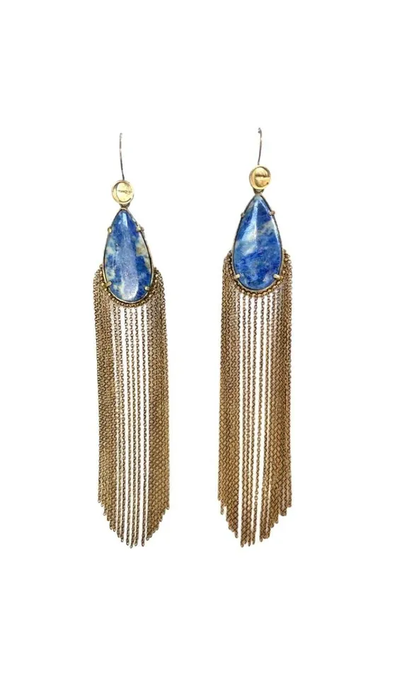 Erika Pea Earrings Suzi Chain Earring
