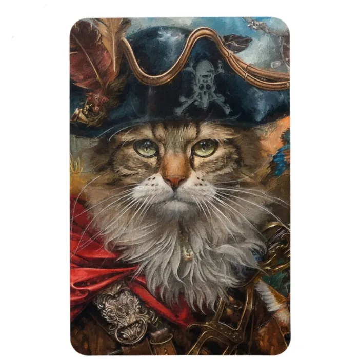 Feline Buccaneer Flexible Photo Magnet ZAZZLE Necklaces