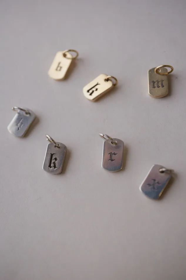 Foe Dear Necklaces Engraved Dog Tag Charm Pendant readytoship