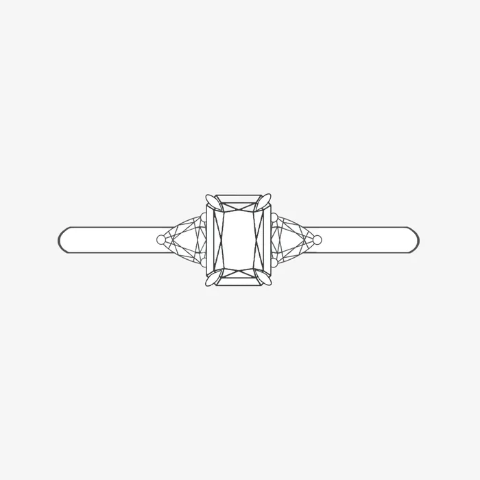 Foe Dear Rings Nikita Ring Setting madetoorder
