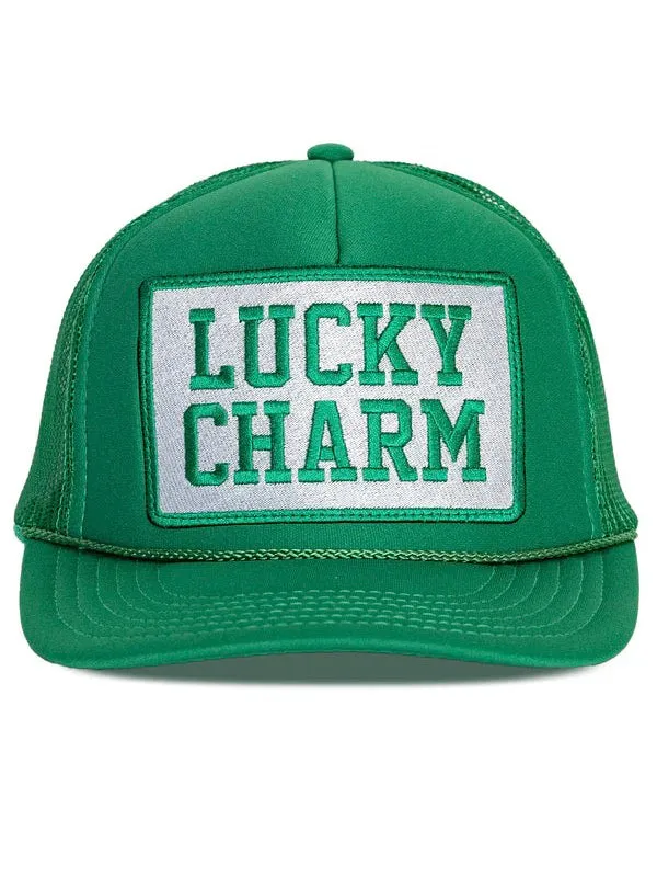 Friday Feelin Charm Necklaces Lucky Charm Trucker Hat