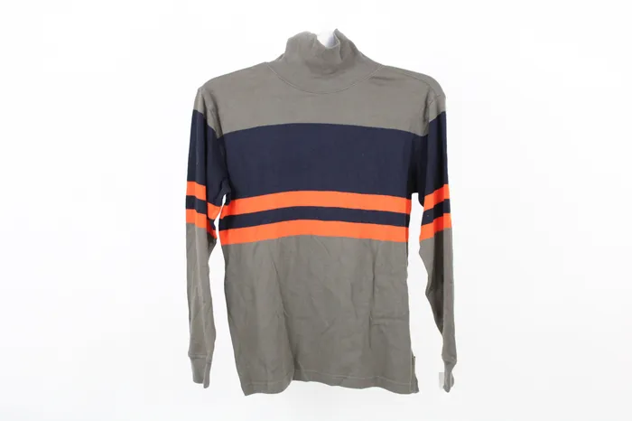 Gap Striped Turtle Neck 1416 Gap Earrings