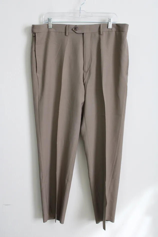 Haggar Earrings Haggar Classic Fit Tan Work Pant 36X29
