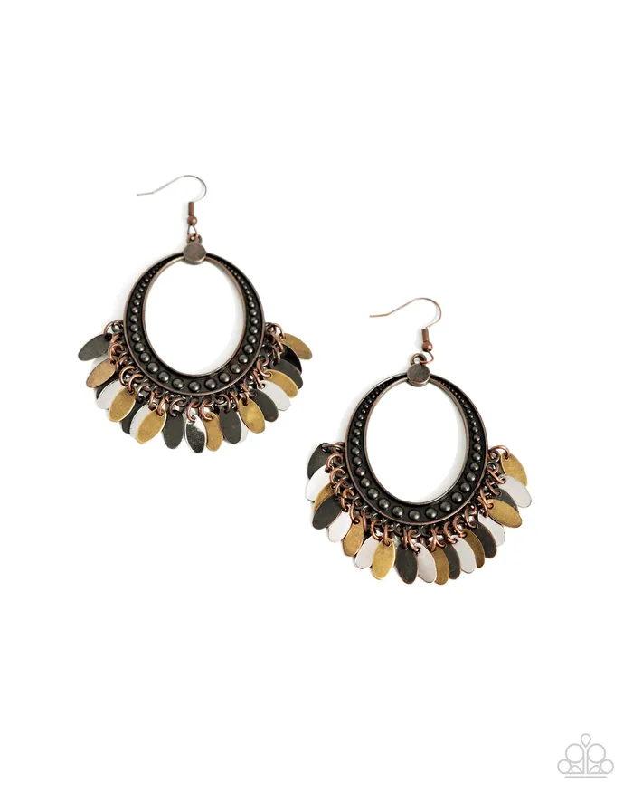 Homestead Hustle Multi Paparazzi Accessories Earrings
