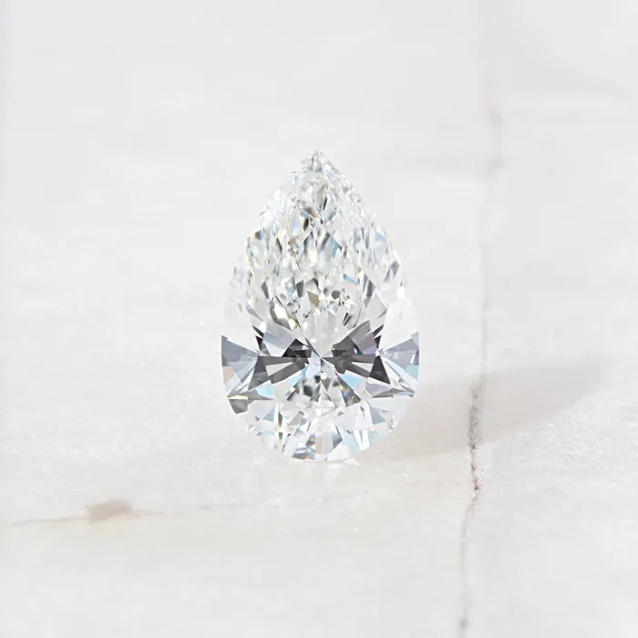 Honey Jewelry Co Earrings LabGrown Pear Shaped Diamond